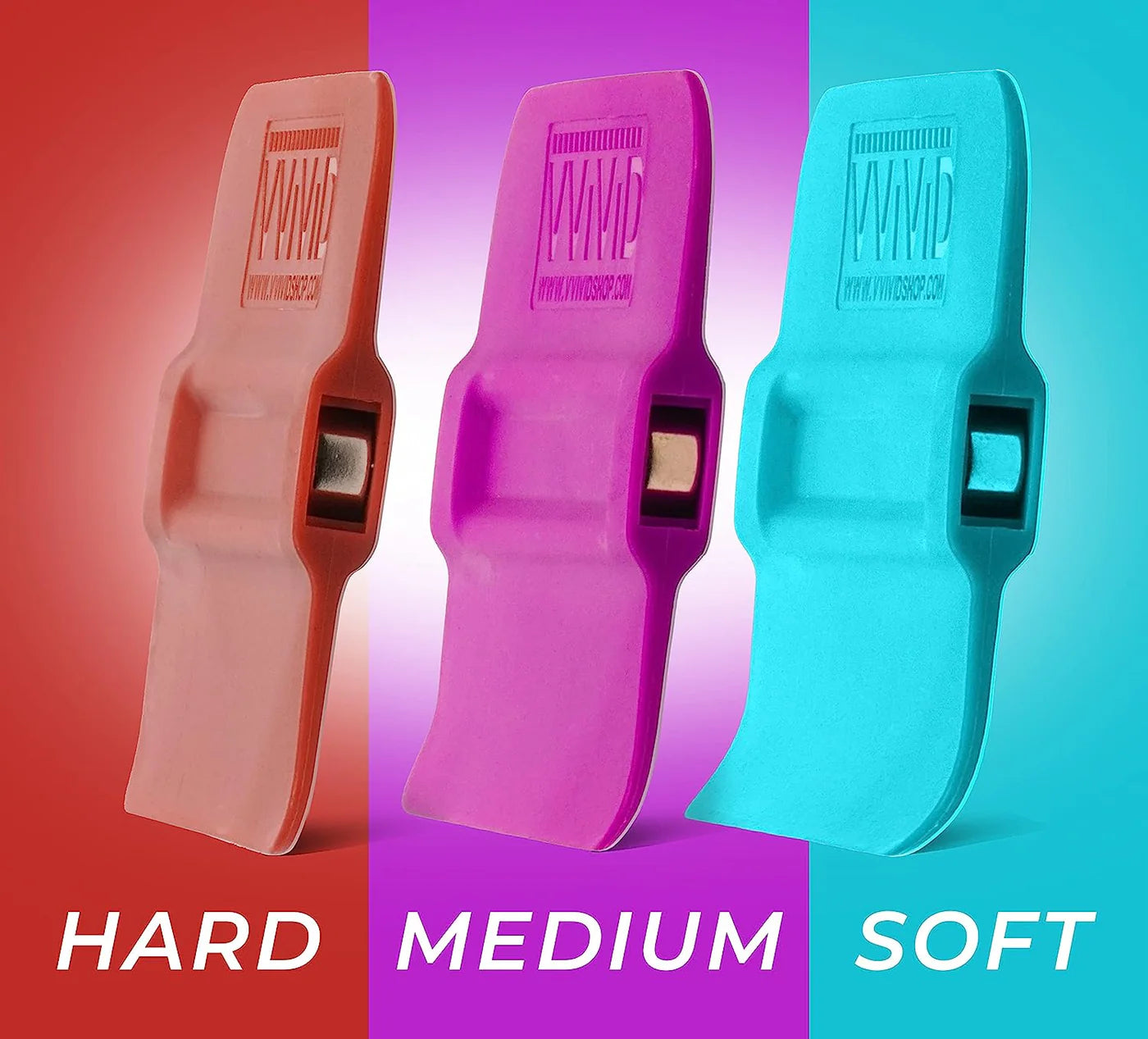 VViViD Magnetic Squeegees Hard, Medium and Soft (3pack)