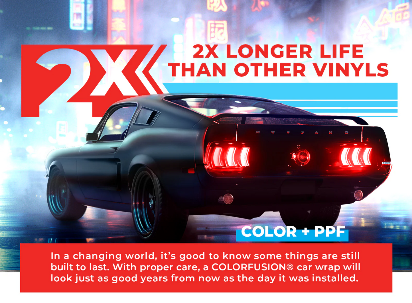 VViViD COLORFUSION® PPF Matt Midnight Black