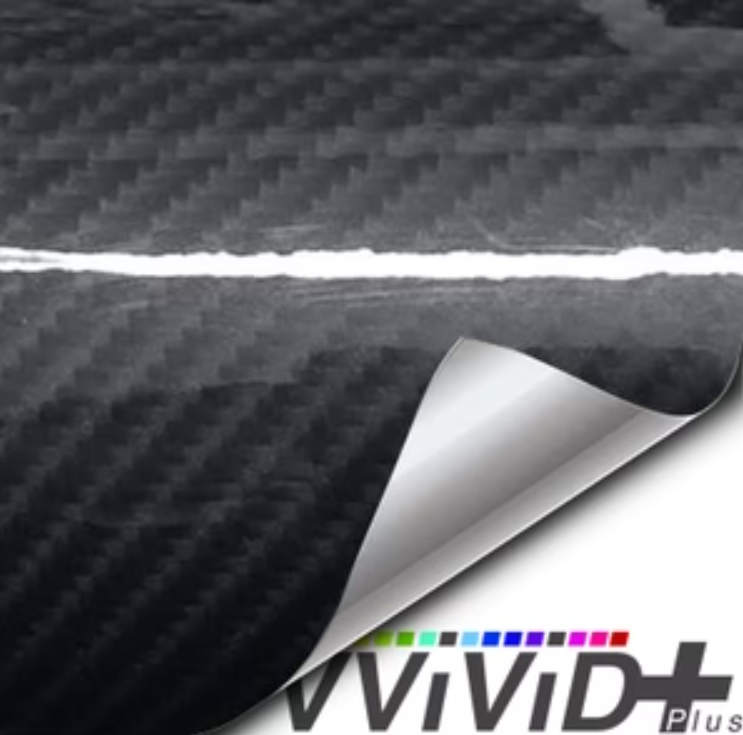VViViD+ Tek R Black Gloss Carbon Fiber