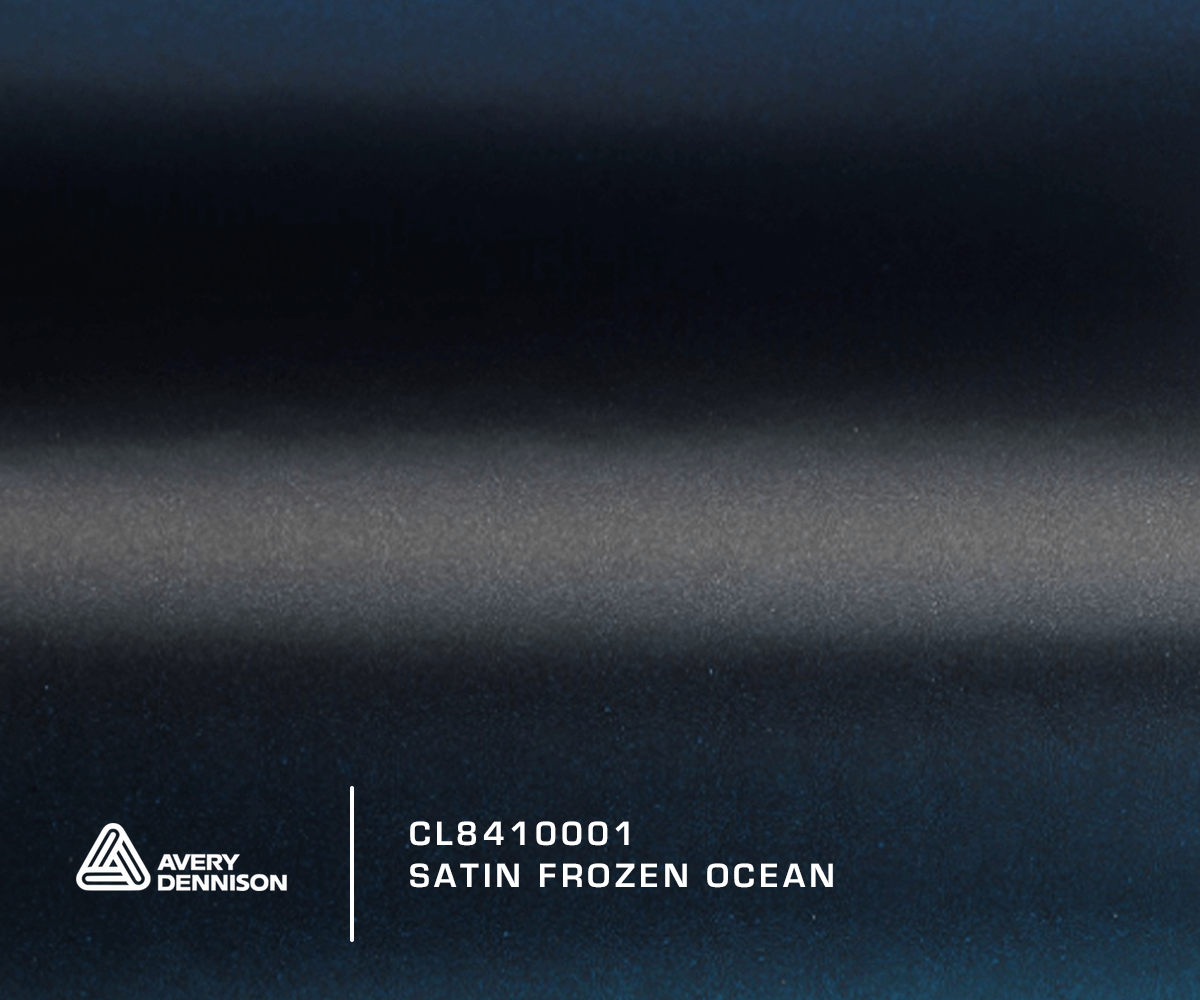 Avery SWF Satin Frozen Ocean (Cyan/Blue)
