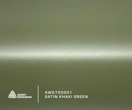 Avery SWF Satin Khaki Green