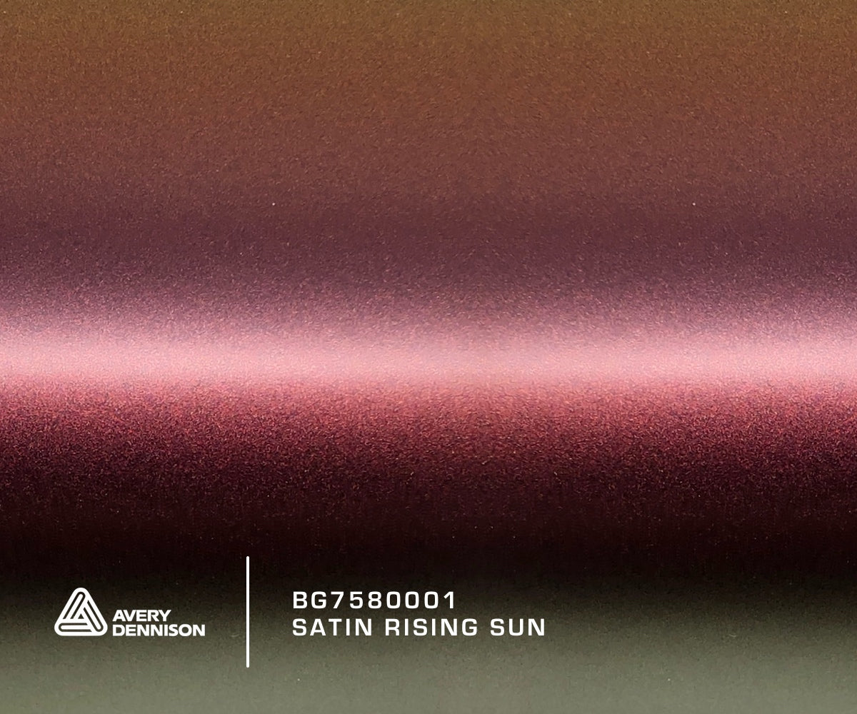 Avery SWF Satin Rising Sun (Red/Gold)