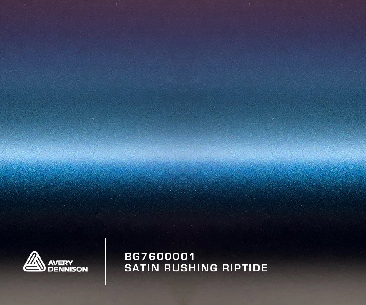 Avery SWF Satin Rush Riptide (Cyan/Purple)