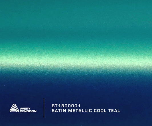 Avery SWF Satin Metallic Cool Teal