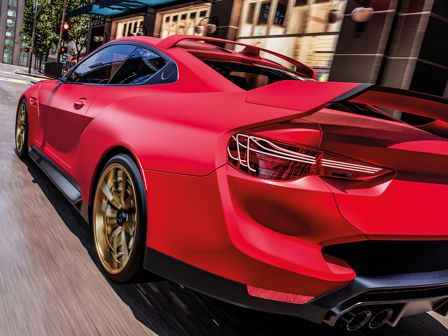 3M™ 2080 Matt Strawberry Red M33