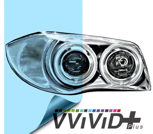 VViViD+ Blue Smoke Air-tint® Headlight Tint