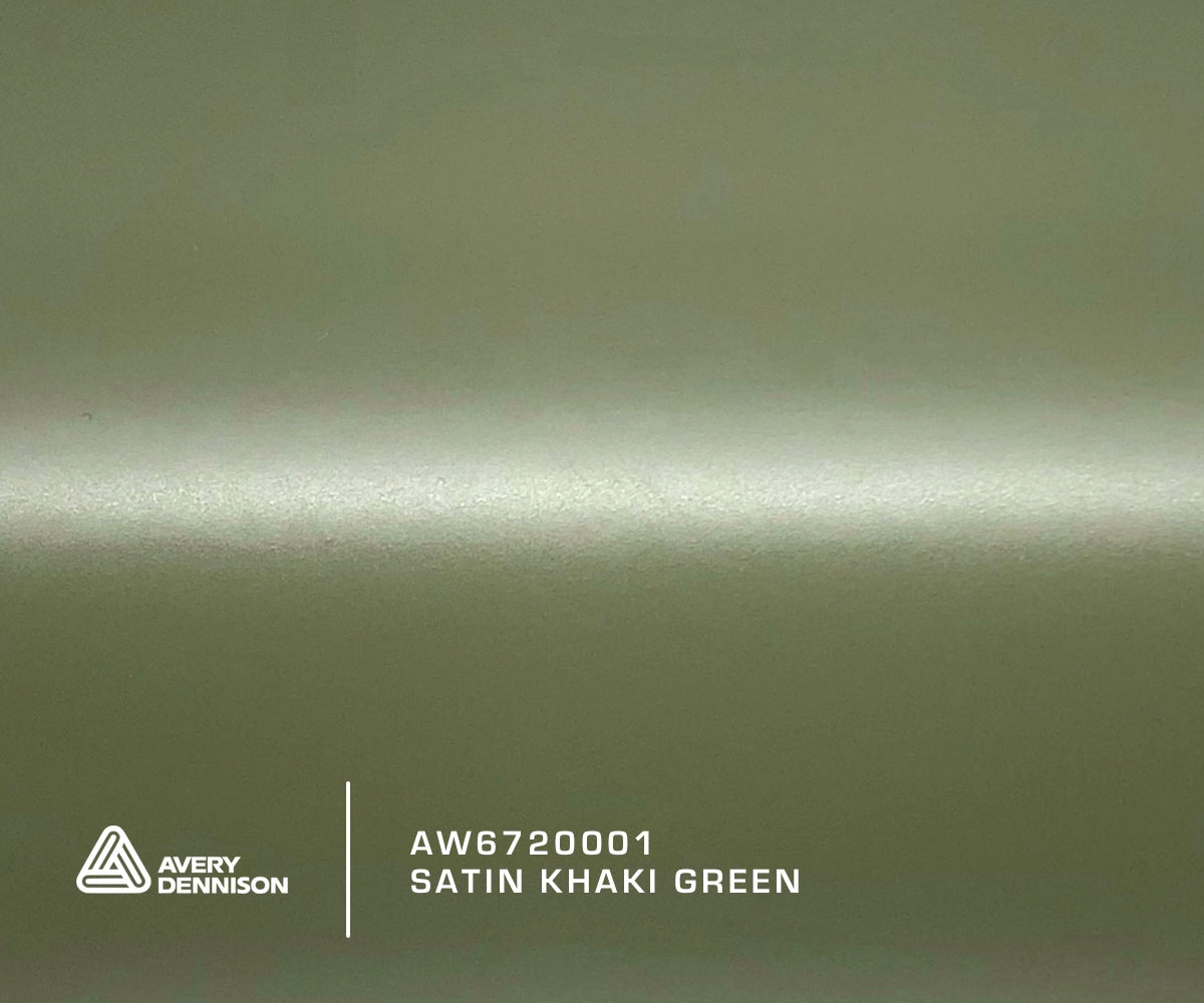 Avery SWF Satin Khaki Green