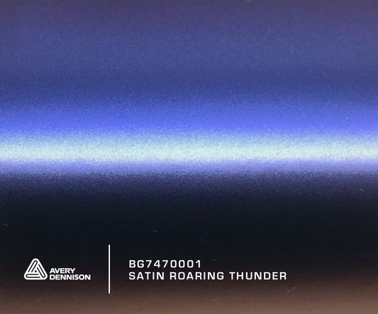 Avery SWF Satin Roaring Thunder (Blue/Red)