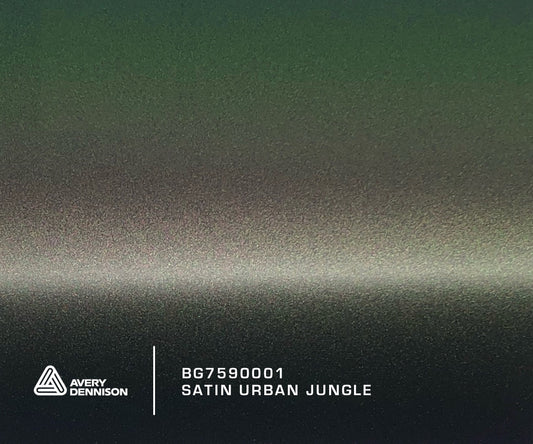 Avery SWF Satin Urban Jungle (Silver/Green)