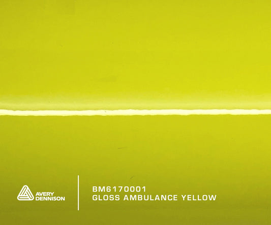 Avery SWF Gloss Ambulance Yellow