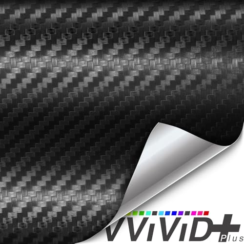 VViViD+ Ultra Matt 3D Dry Black Carbon Fiber