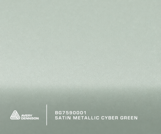 Avery SWF Satin Metallic Cyber Green